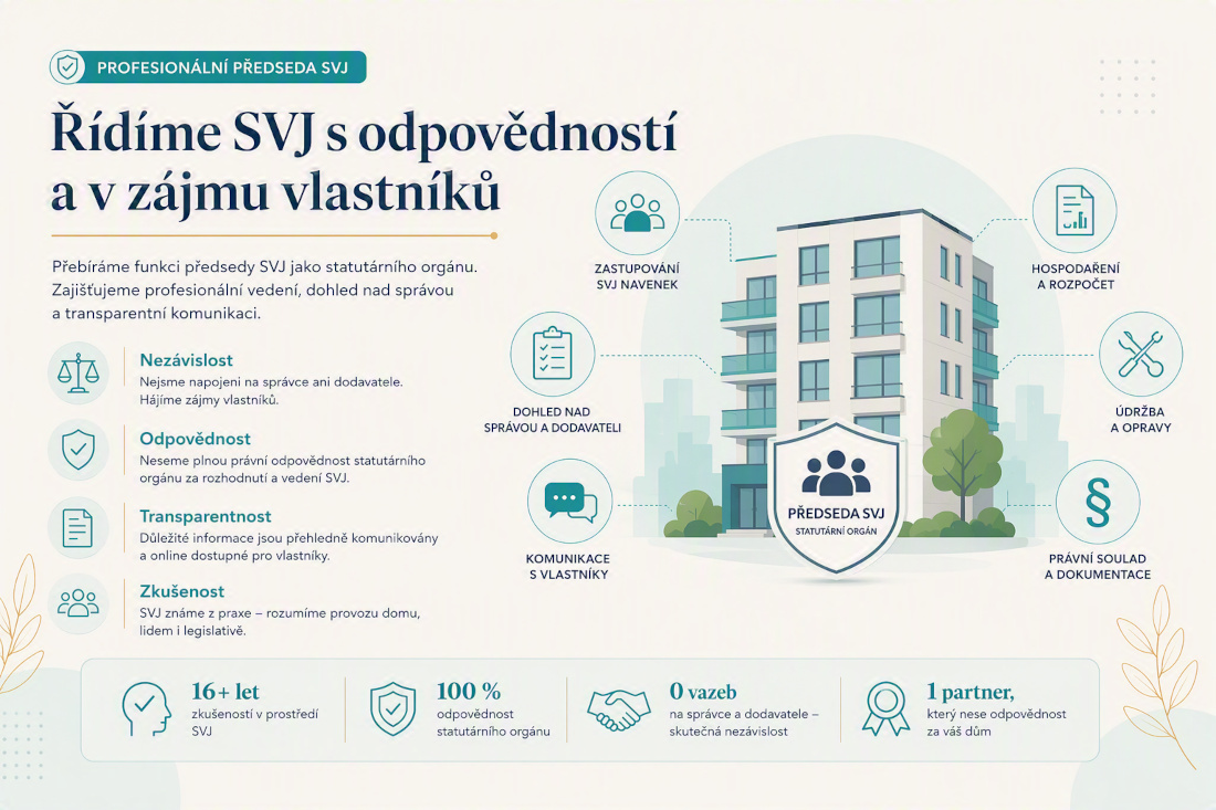 Konfidium, s.r.o. - Profesionální předseda i pro vaše SVJ