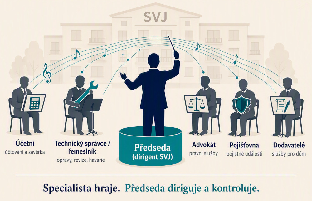 Co předseda SVJ je (a co dělá)